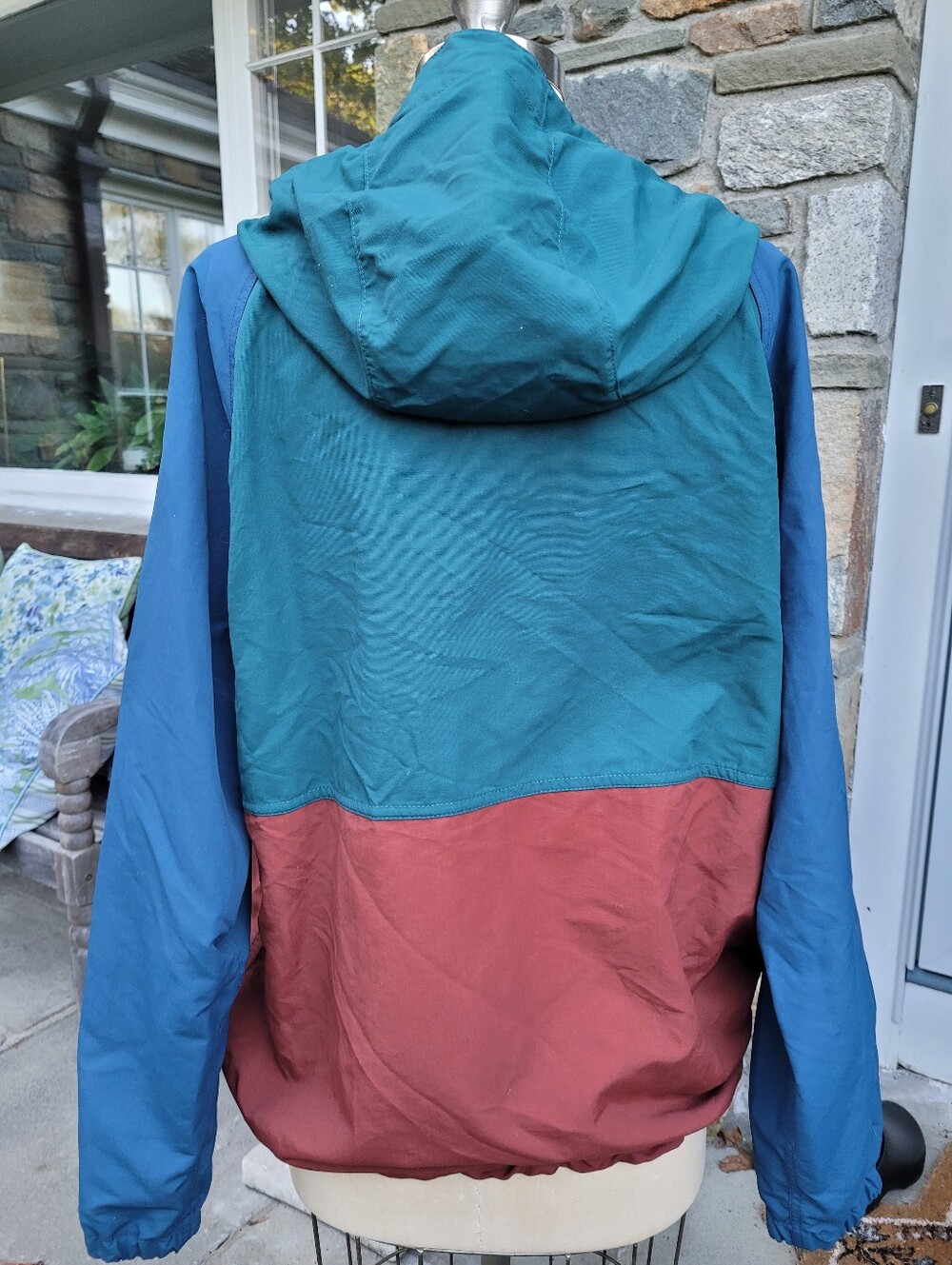 L.L.Bean Colorblock Anorak Pullover Jacket - Picture 8 of 14